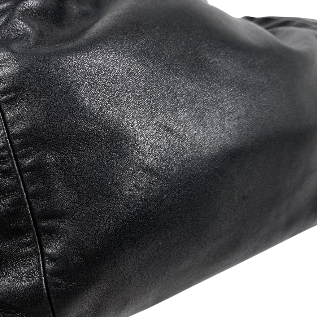 シャネル ココマーク チェーン ハンドバッグ ショルダーバッグ ハンドバッグ レザー ブラック レディース 【中古】brbag