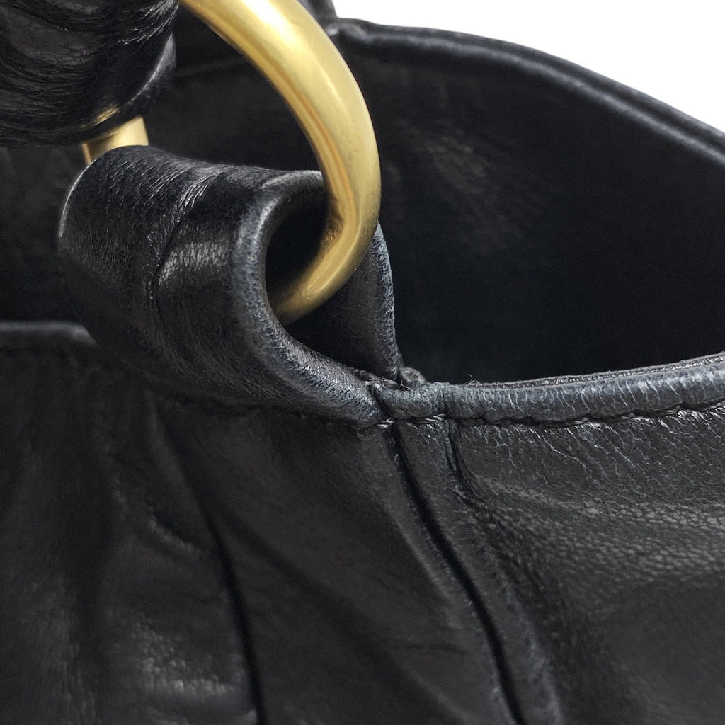 シャネル ココマーク チェーン ハンドバッグ ショルダーバッグ ハンドバッグ レザー ブラック レディース 【中古】brbag