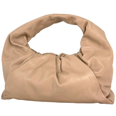 ボッテガヴェネタ ザ ショルダー ポーチ ワンショルダー ハンドバッグ ショルダーバッグ レザー ベージュ レディース 【中古】brbag