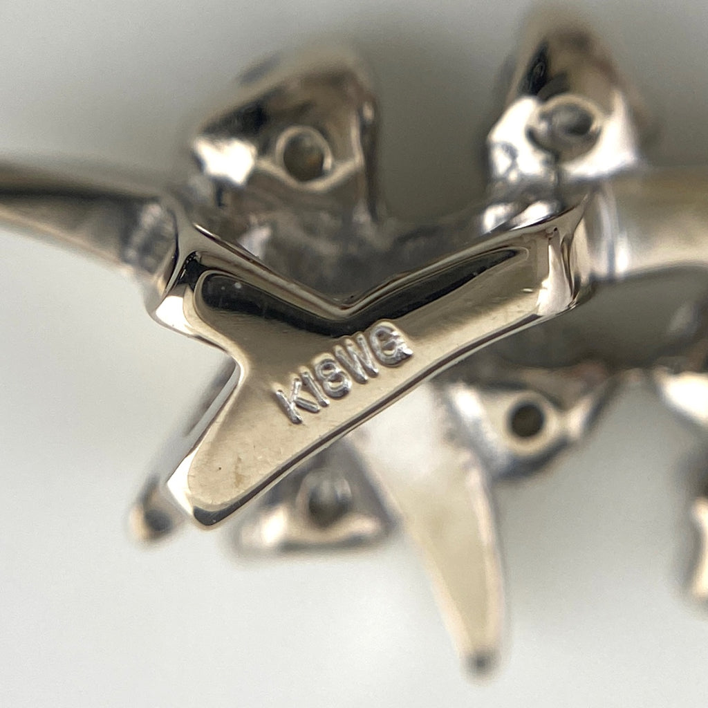 メレダイヤ ペンダントトップ WG ホワイトゴールド ペンダントトップ K18 WG ダイヤモンド レディース 【中古】nbjwl