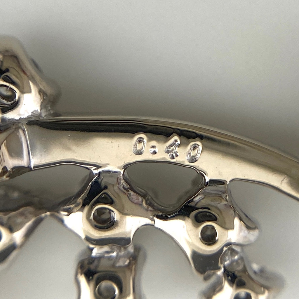 メレダイヤ ペンダントトップ WG ホワイトゴールド ペンダントトップ K18 WG ダイヤモンド レディース 【中古】nbjwl