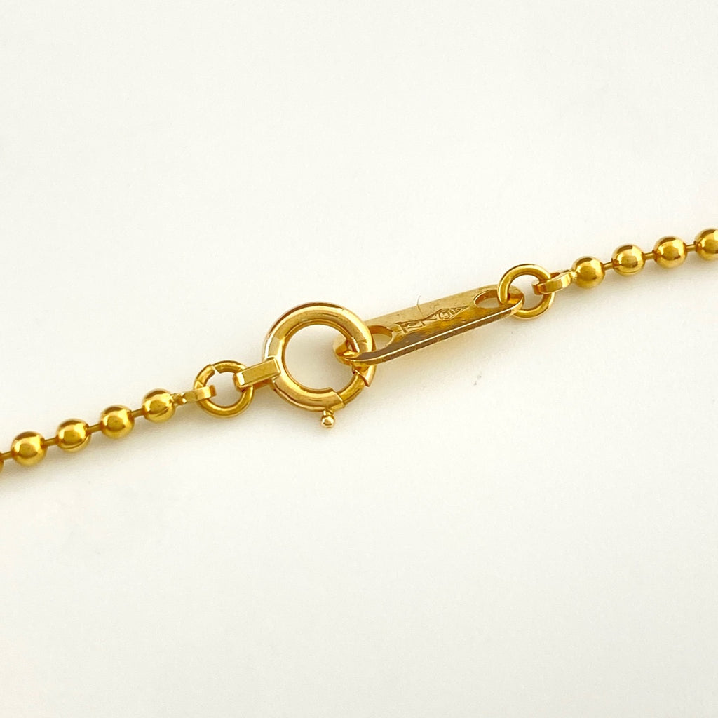 クロスモチーフ デザインネックレス YG イエローゴールド プラチナ ペンダント ダイヤモンド 十字架 ネックレス K18 750 Pt900 レディース 【中古】nbjwl