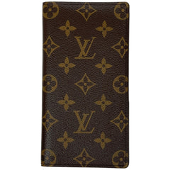 ルイ・ヴィトン ポルトバルール カルトクレディ 札入れ カード入れ 二つ折り 長財布 モノグラム ブラウン M61823 レディース 【中古】brbag