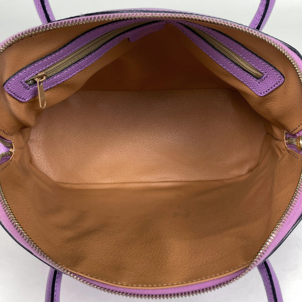 セリーヌ ロゴ ハンドバッグ 2WAY ショルダーバッグ ハンドバッグ レザー パープル レディース 【中古】brbag