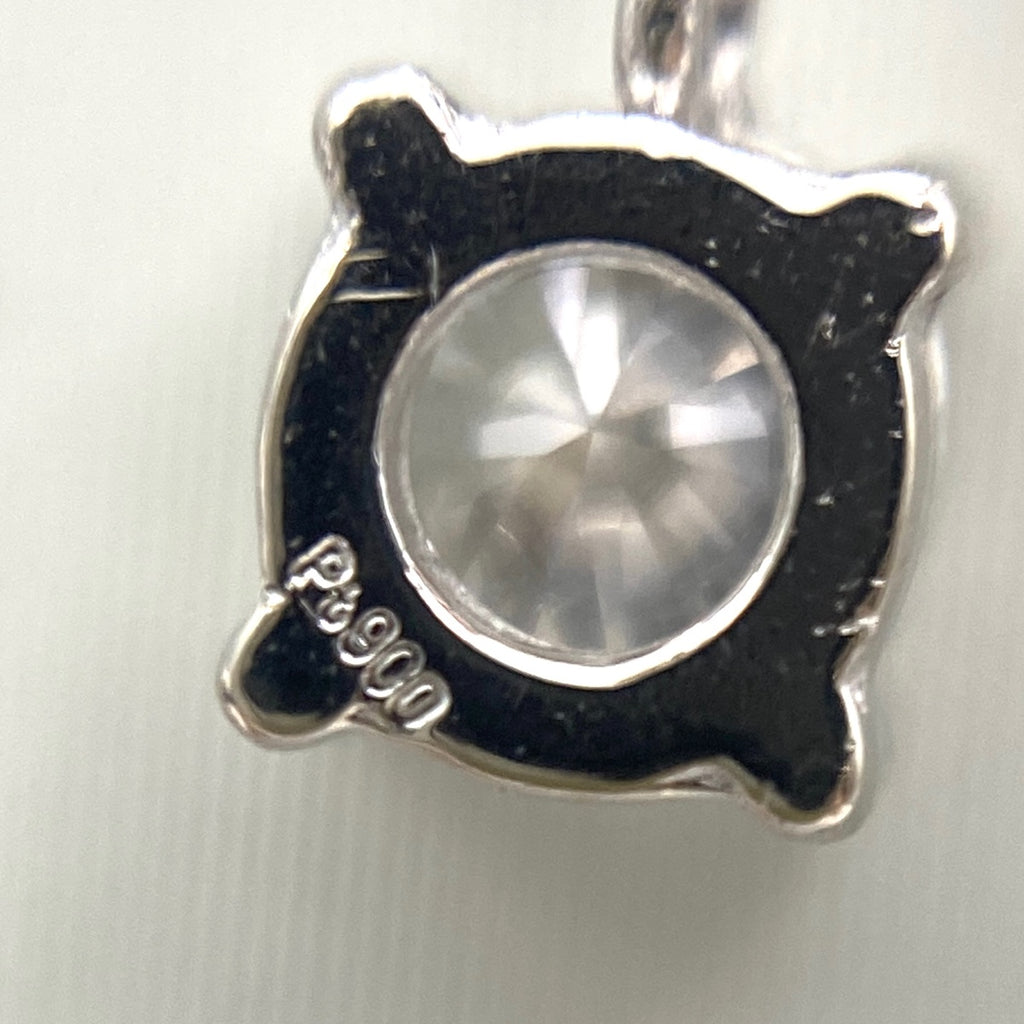 メレダイヤ デザインネックレス プラチナ ペンダント ネックレス Pt900 Pt850 ダイヤモンド レディース 【中古】nbjwl