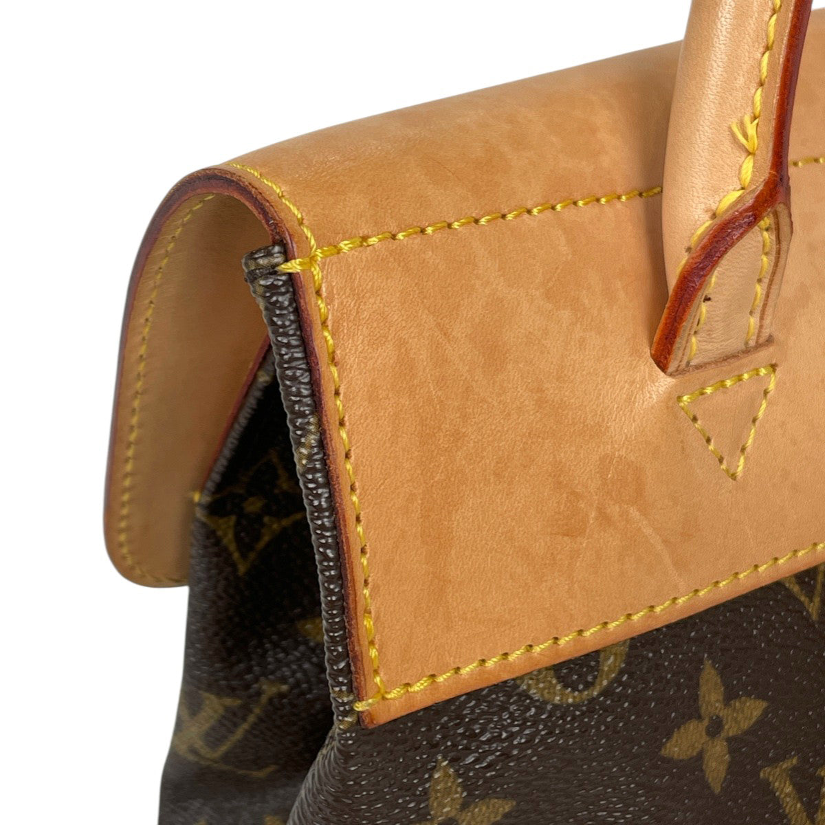 ルイヴィトン　ソーホー ダミエ　リュックサック バックパック ブラウン 中古 LOUIS VUITTON - ルイ・ヴィトン ソーホー レディース 【中古