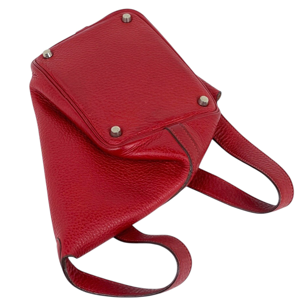 エルメス ピコタン PM ミニバッグ ハンドバッグ トリヨンクレマンス レッド □H レディース 【中古】brbag
