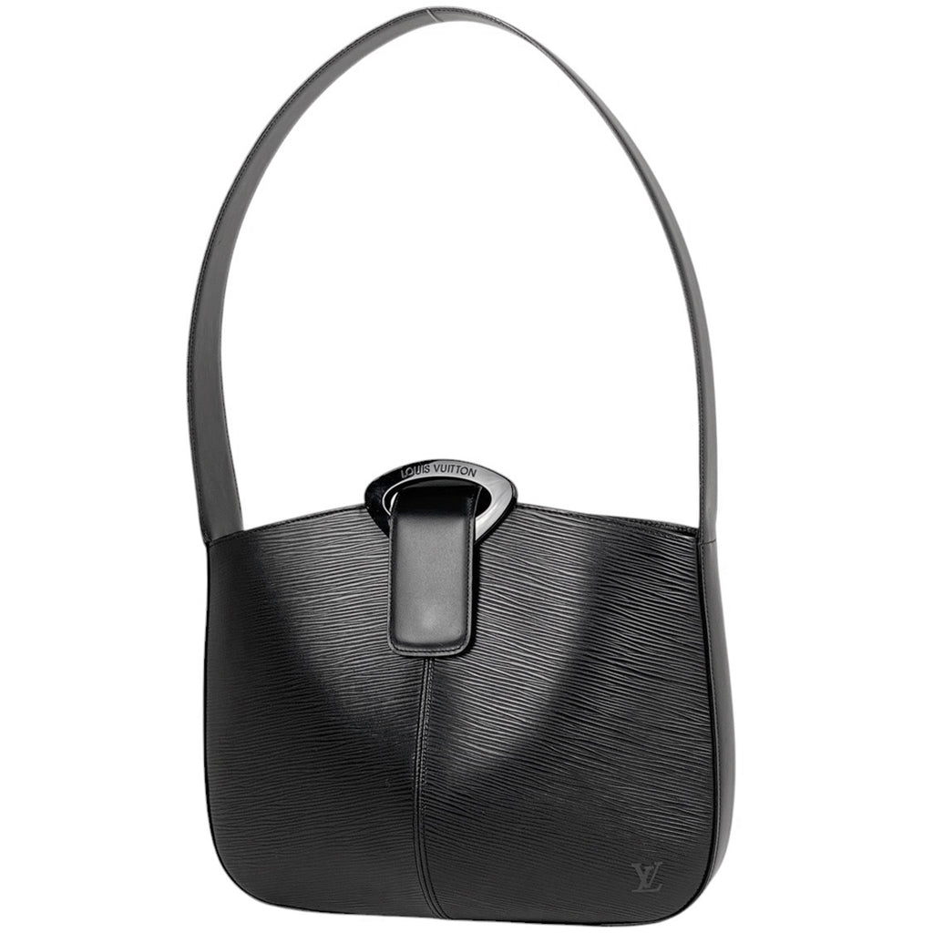 ルイ・ヴィトン レヴリ 肩掛け ショルダーバッグ エピ ノワール(ブラック) M52162 レディース 【中古】brbag