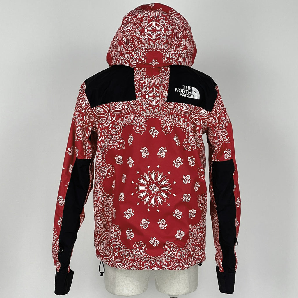 ザ・ノースフェイス バンダナ マウンテンパーカ ジャケット Supreme シュプリーム アウター マウンテンパーカー レッド ブラック メンズ 【中古】brapp