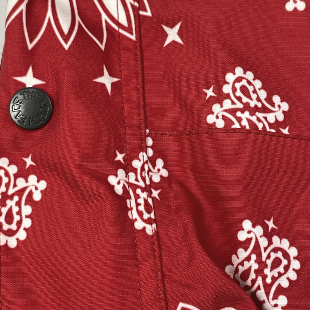 ザ・ノースフェイス バンダナ マウンテンパーカ ジャケット Supreme シュプリーム アウター マウンテンパーカー レッド ブラック メンズ 【中古】brapp