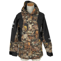 シュプリーム Mountain Light Jacket Leaves ナイロンジャケット 16FW ノースフェイス アウター マウンテンパーカー ナイロン ブラック ブラウン メンズ 【中古】brapp