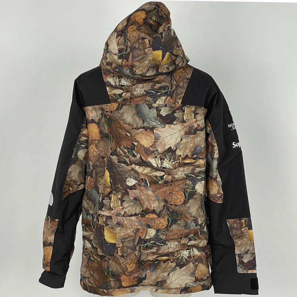 シュプリーム Mountain Light Jacket Leaves ナイロンジャケット 16FW ノースフェイス アウター マウンテンパーカー ナイロン ブラック ブラウン メンズ 【中古】brapp