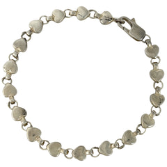 ティファニー ハート チェーン ブレスレット 腕輪 ブレスレット シルバー925 シルバー レディース ブランドアクセサリー 【中古】bracc