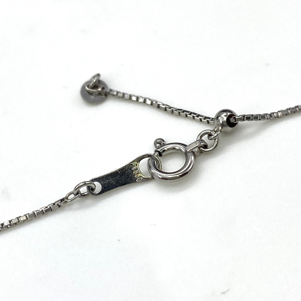 メレダイヤ デザインネックレス プラチナ ペンダント ネックレス Pt900 Pt850 ダイヤモンド レディース 【中古】nbjwl