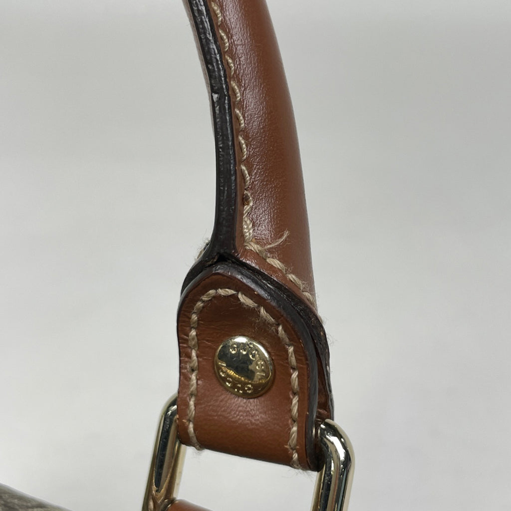 グッチ GG柄 ハンドバッグ ミニボストン ハンドバッグ コーティングキャンバス ブラウン 193604 レディース 【中古】brbag