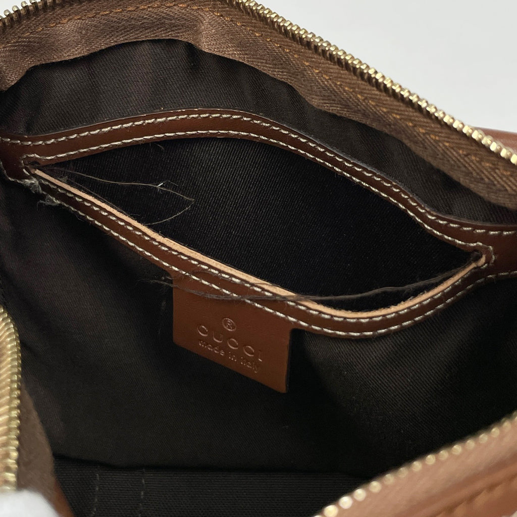 グッチ GG柄 ハンドバッグ ミニボストン ハンドバッグ コーティングキャンバス ブラウン 193604 レディース 【中古】brbag