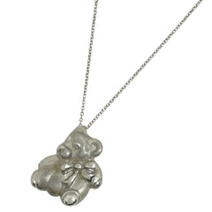 ティファニー テディベアモチーフ ネックレス リボン ネックレス シルバー925 シルバー レディース ブランドアクセサリー 【中古】bracc