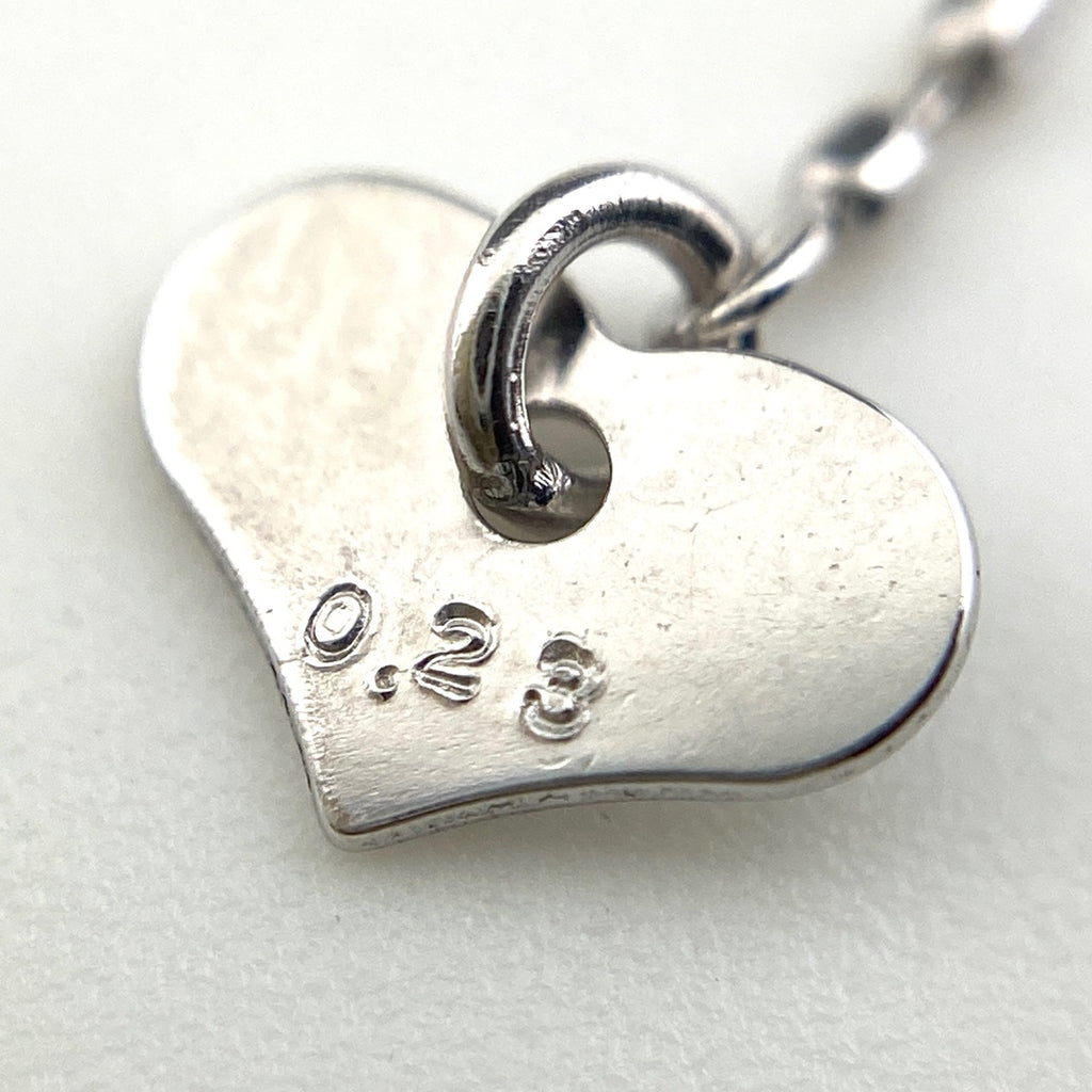 メレダイヤ デザインネックレス WG ホワイトゴールド ペンダント ネックレス K18 WG ダイヤモンド レディース 【中古】nbjwl