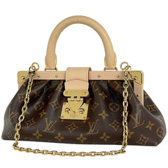 ルイ・ヴィトン モノグラム クラッチ 2WAY チェーン ショルダーバッグ ハンドバッグ モノグラム ブラウン M46544 レディース 【中古】brbag