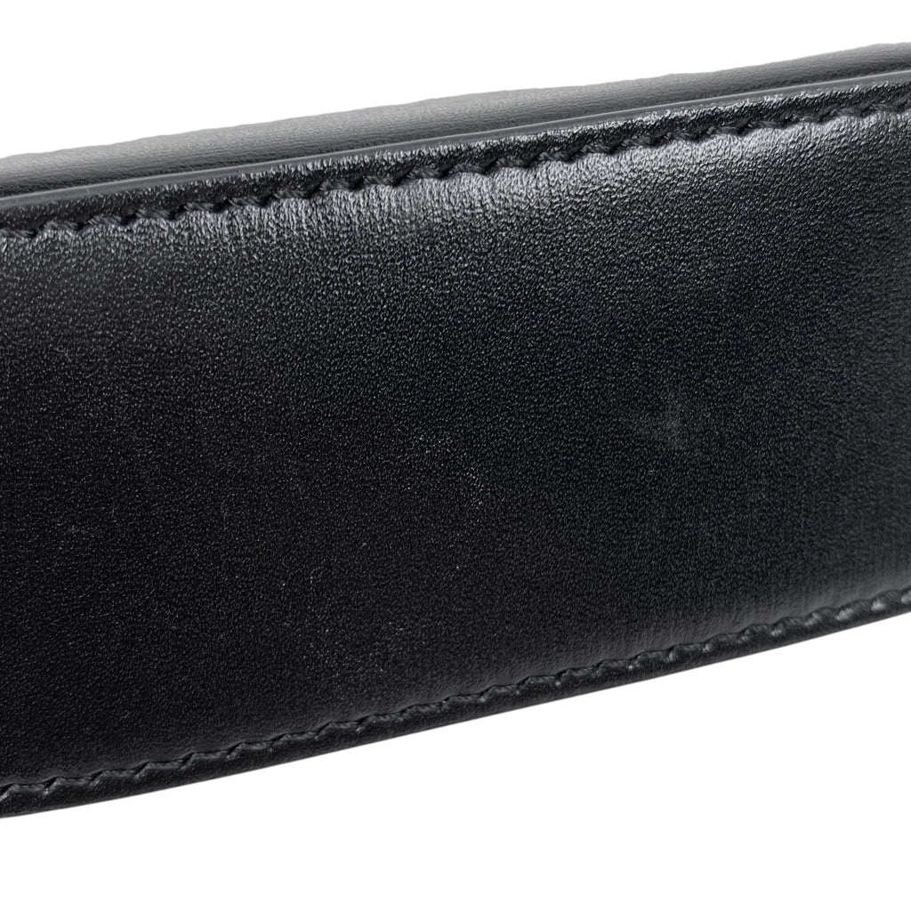 セリーヌ トリオンフ ミニ ショルダーバッグ 2WAY ポーチ ショルダーバッグ レザー ブラック レディース 【中古】brbag