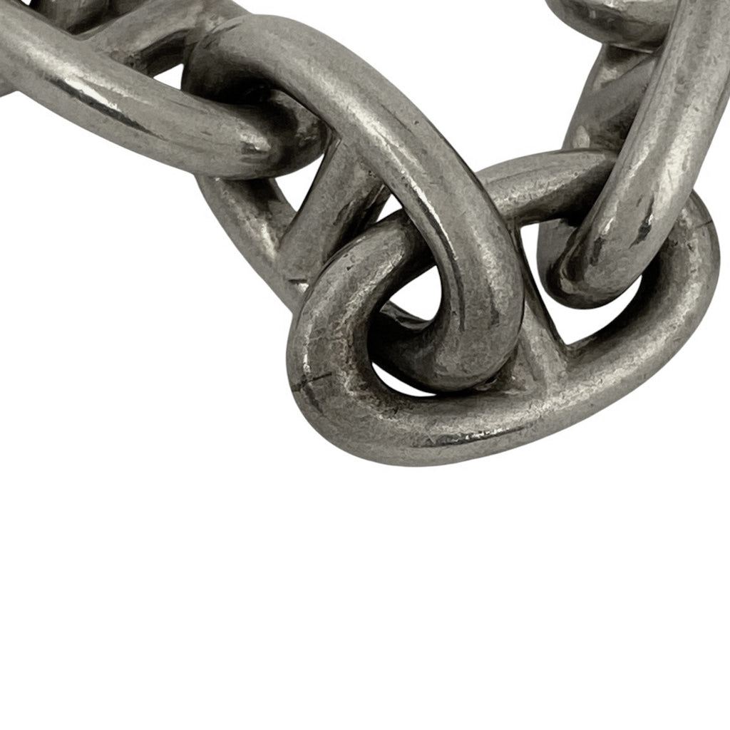 エルメス シェーヌダンクル PM 16コマ ブレスレット メタル シルバー レディース 【中古】bracc