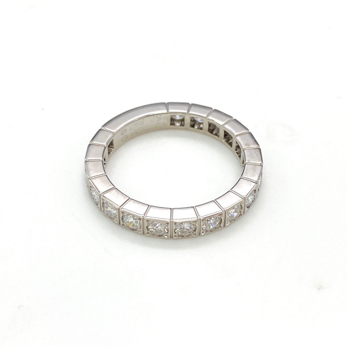 バイセル公式】カルティエ ラニエールフルダイヤ リング WG