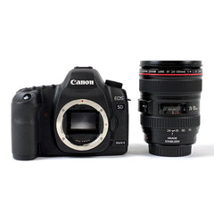 キヤノン Canon EOS 5D Mark II EF 24-105L IS USM レンズキット デジタル 一眼レフカメラ 【中古】cambb