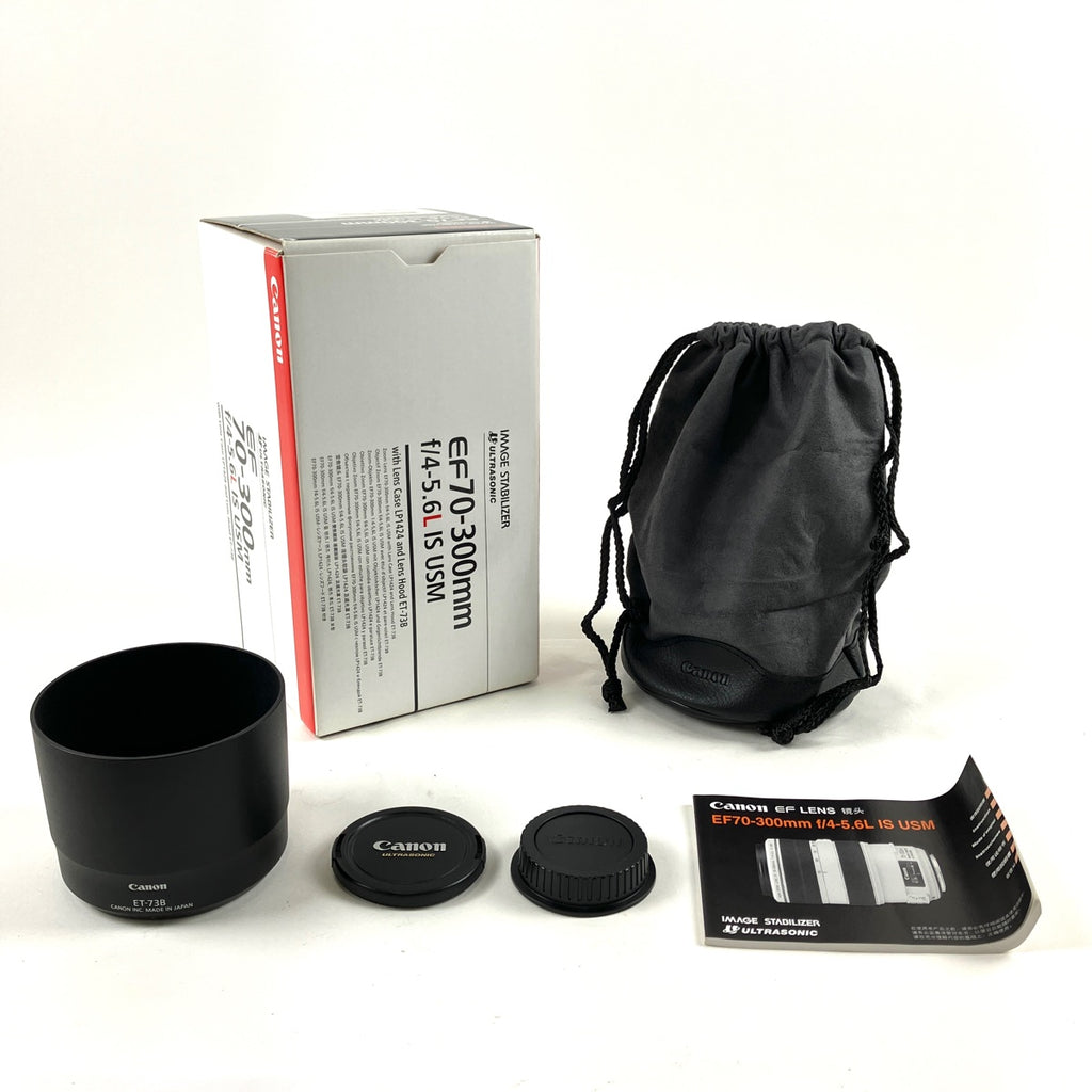 キヤノン Canon EF 70-300mm F4-5.6L IS USM 一眼カメラ用レンズ（オートフォーカス） 【中古】cambb