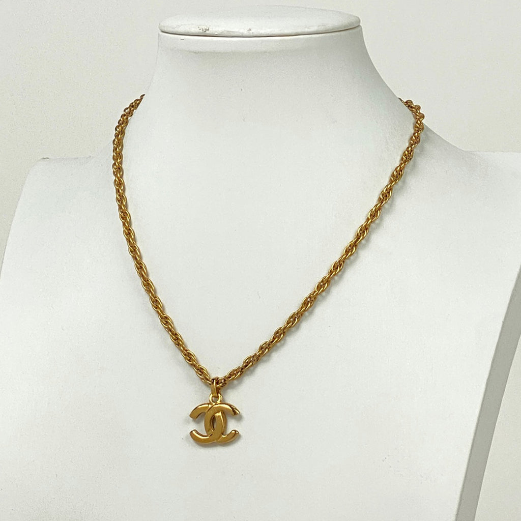 シャネル ココマーク ネックレス ペンダント ネックレス GP ゴールド レディース 【中古】bracc