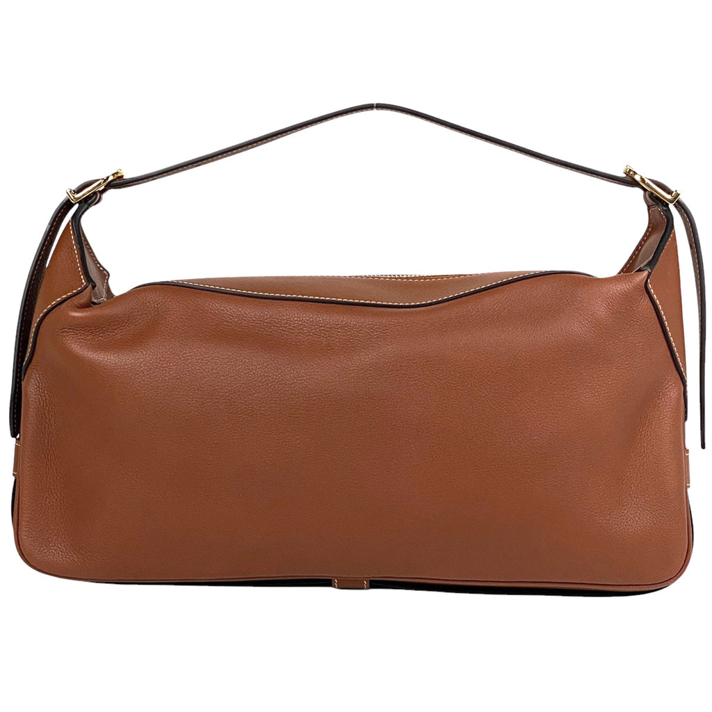 CELINE セリーヌ ヴィンテージ ショルダーバッグ ロゴ レザー