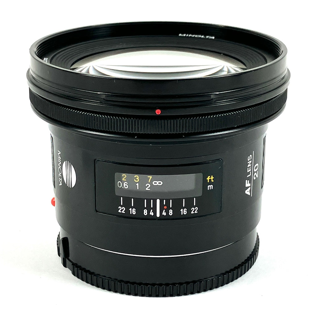 【在庫一掃】 ミノルタ MINOLTA AF 20mm F2.8 一眼カメラ用レンズ（オートフォーカス） 【中古】cambb