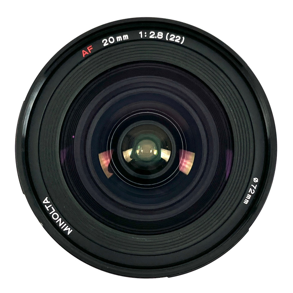 【在庫一掃】 ミノルタ MINOLTA AF 20mm F2.8 一眼カメラ用レンズ（オートフォーカス） 【中古】cambb
