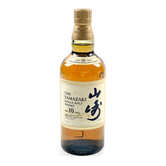 【東京都内限定お届け】 サントリー SUNTORY 山崎 10年 シングルモルト  ホワイトラベル 700ml 国産ウイスキー 【古酒】liqbb