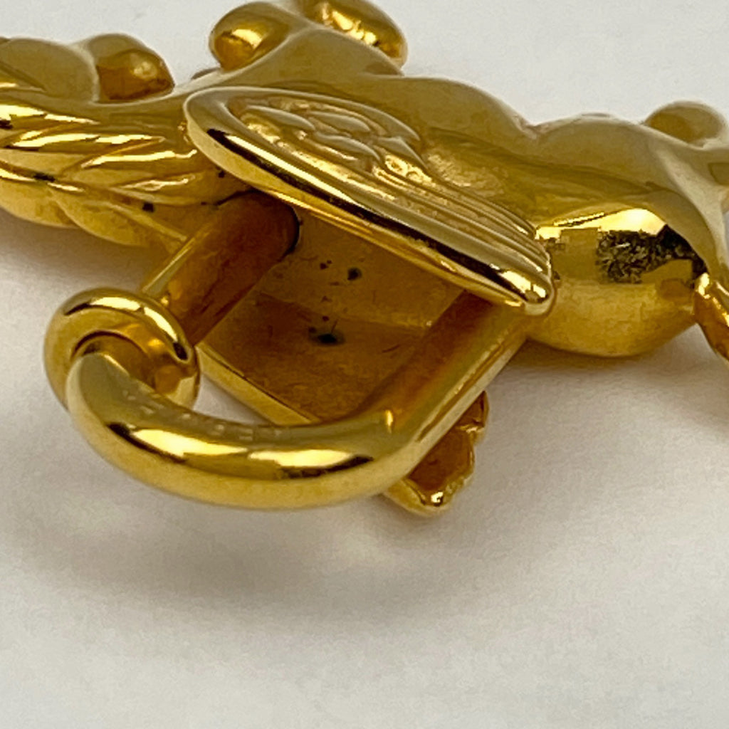 エルメス ペガサス バッグチャーム 1993年 限定 カデナ ペンダントトップ アクセサリーチャーム GP ゴールド レディース 【中古】bracc