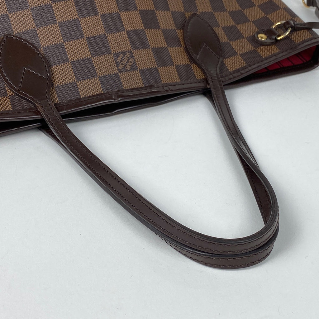 ルイ・ヴィトン ネヴァーフル PM ハンドバッグ ショッピング トートバッグ ダミエ ブラウン N51109 レディース 【中古】brbag