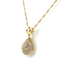 メレダイヤ デザインネックレス YG イエローゴールド ペンダント ネックレス K18 ダイヤモンド レディース 【中古】nbjwl