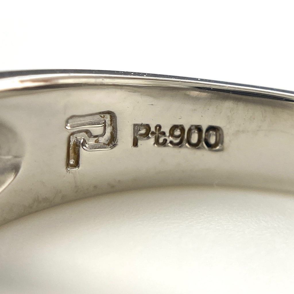 ポーラ メレダイヤ デザインリング プラチナ 指輪 リング 12号 Pt900 ダイヤモンド レディース 【中古】brjwl