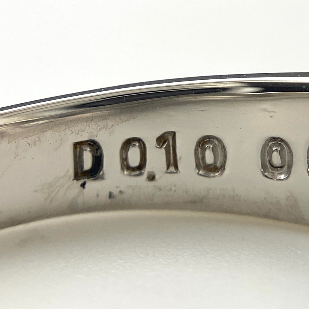 ポーラ メレダイヤ デザインリング プラチナ 指輪 リング 12号 Pt900 ダイヤモンド レディース 【中古】brjwl