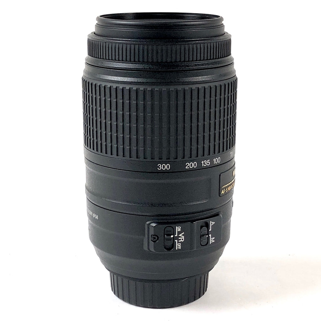 ニコン Nikon AF-S DX NIKKOR 55-300mm F4.5-5.6G ED VR 一眼カメラ用レンズ（オートフォーカス） 【中古】cambb
