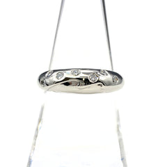 メレダイヤ デザインリング プラチナ 指輪 リング 16号 Pt900 ダイヤモンド レディース 【中古】nbjwl