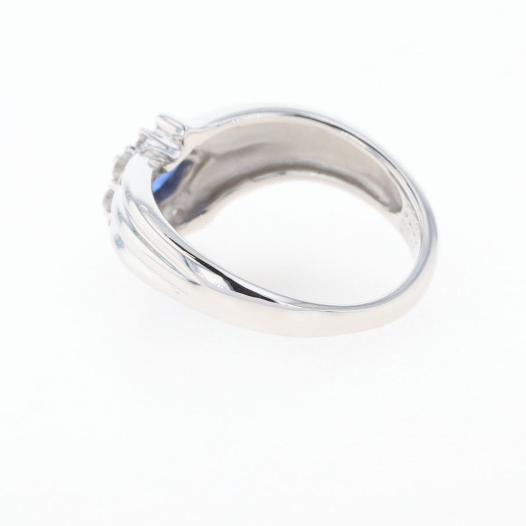 PT900 サファイア リング プラチナ 10号 0.30CT レディース 中古 nbjwl