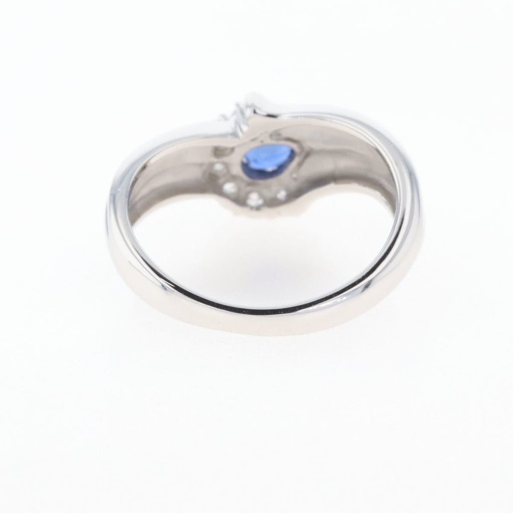 PT900 サファイア リング プラチナ 10号 0.30CT レディース 中古 nbjwl