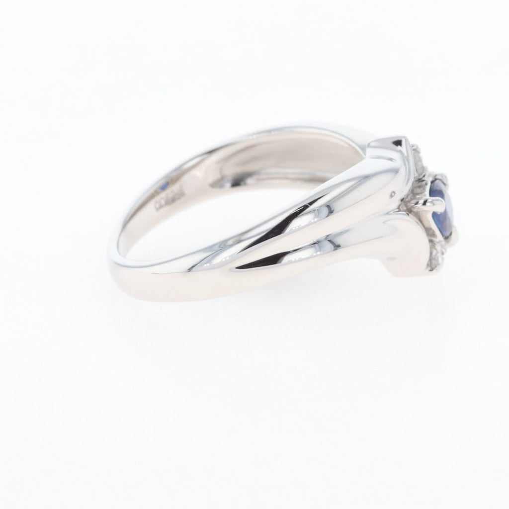 PT900 サファイア リング プラチナ 10号 0.30CT レディース 中古 nbjwl