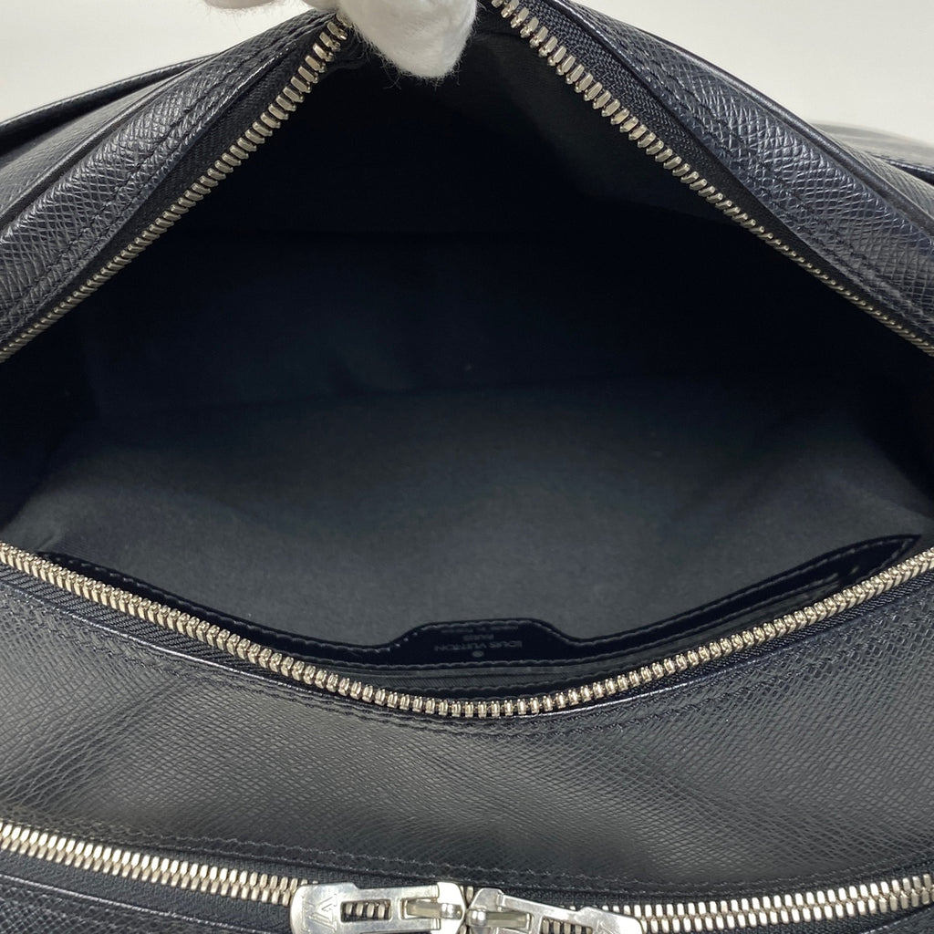 ルイ・ヴィトン リポーター 斜め掛け ショルダーバッグ タイガ アルドワーズ M30152 メンズ 【中古】brbag