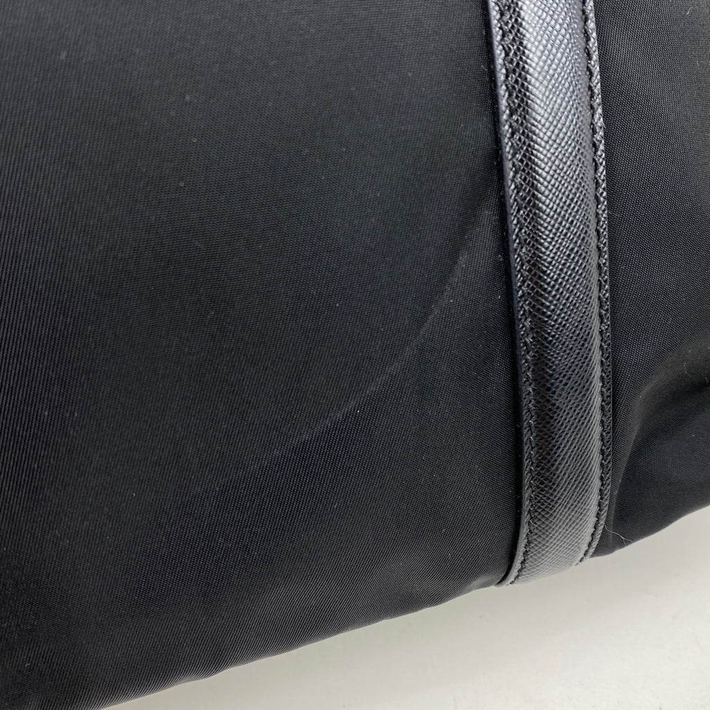 プラダ ロゴプレート トートバッグ ショルダーバッグ トートバッグ ナイロン ネロ(ブラック) レディース 【中古】brbag