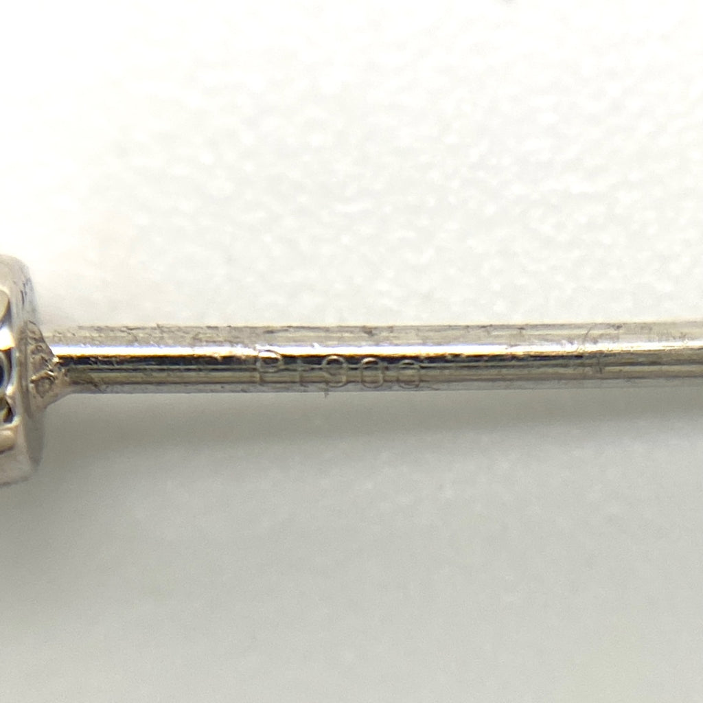 ダイヤモンド デザインピアス プラチナ ピアス Pt900 ダイヤモンド レディース 【中古】nbjwl