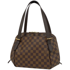 【在庫一掃】 ルイ・ヴィトン べレム MM 肩掛け ショルダーバッグ ハンドバッグ ダミエ ブラウン N51174 レディース 【中古】brbag