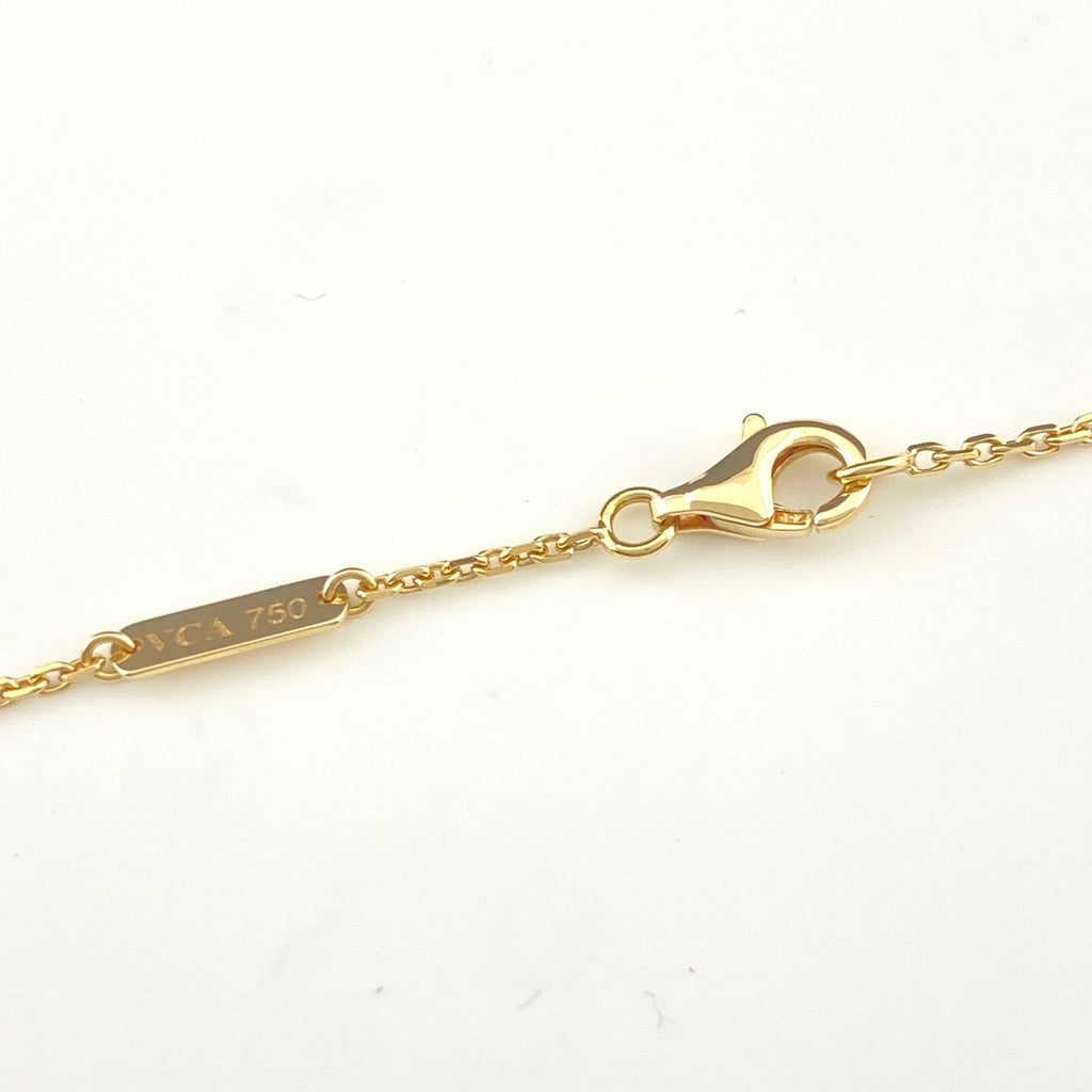 ヴァンクリーフ＆アーペル ヴィンテージ アルハンブラ ネックレス オニキス レディース 中古 brjwl