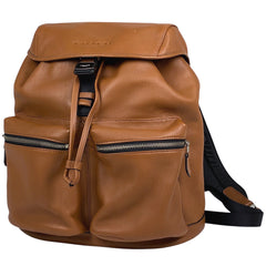 コーチ ロゴ リュックサック バッグパック メンズ リュック レザー ブラウン F72305  レディース 【中古】brbag