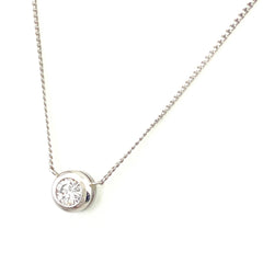 ダイヤモンド デザインネックレス プラチナ ペンダント ネックレス Pt900 Pt850 ダイヤモンド レディース 【中古】nbjwl